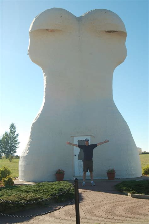 World's largest bunnock | Macklin, Saskatchewan. Home of the… | Flickr