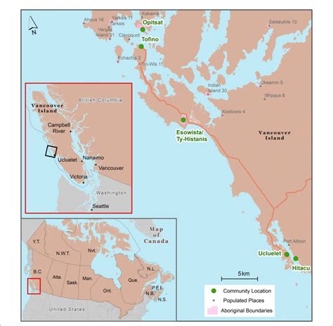 FIGURE E Map of the CSBR showing research community locations ...