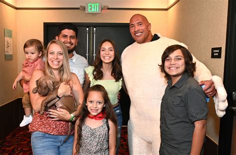 Dwayne ‘The Rock’ Johnson surprises family with new puppy at screening ...