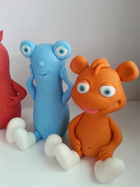 Studio "FONDANT DESIGN ANA" - Figurice za torte (fondant figures): CUDDLIES - BABY TV