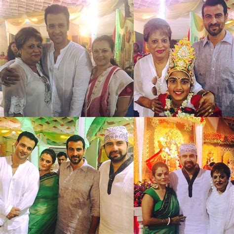 Ronit Roy with Family at Puja. | Telugu cinema, Actors, Roy