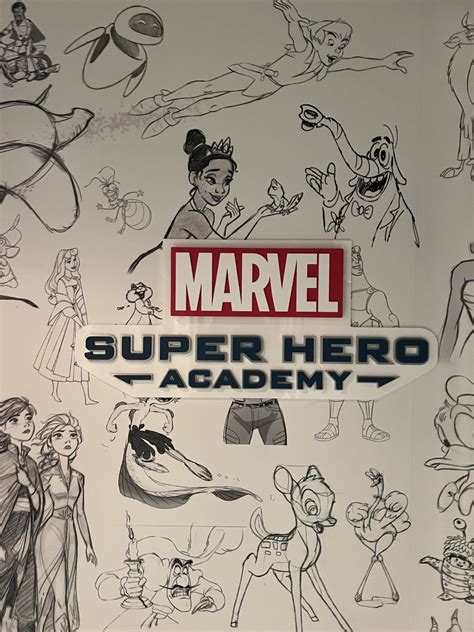 Ready to be a hero? Join the Super Hero Academy aboard The Disney Wish! - Marvelous Mouse Travels