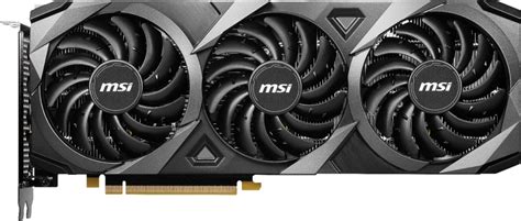 MSI NVIDIA Geforce RTX 3060 Ventus 3X 12G OC 12GB GDDR6 PCI Express 4.0 ...