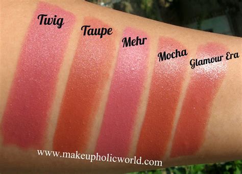 MAC Twig, Taupe, Mehr, Mocha Neutral Lipstick, Lipstick For Dark Skin ...
