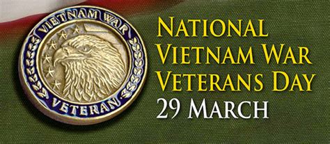 National Vietnam War Veterans Day, March 29 - Whitewater Banner