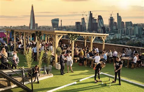 7 of the Best Rooftop Bars in East London - Kip Hotel London