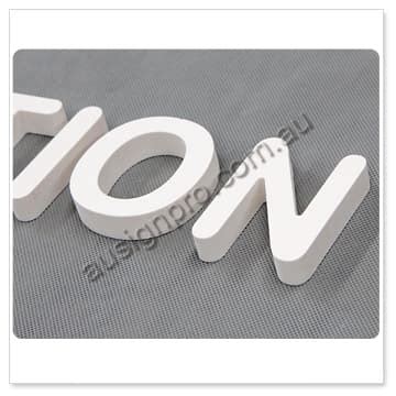 PVC letters are great solution for low cost & durable 3d signages