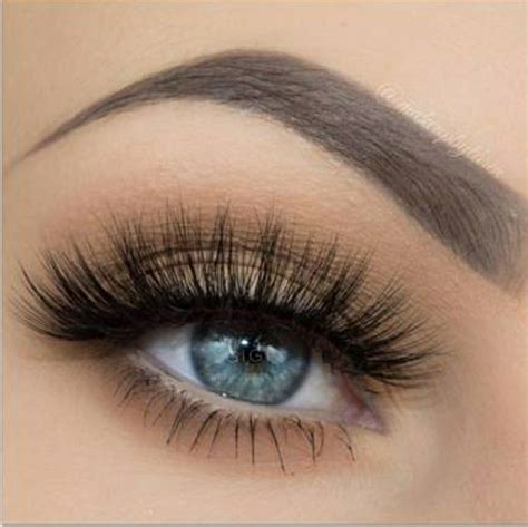 Luxury Full Style Mink Eyelashes, Eyelash Tweezers & Eyelash Curler Set - False Eyelashes ...