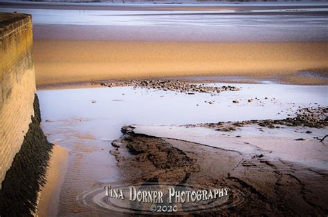 Lydney Harbour Wall and Severn estuary sands. by Tina Dorner Photography, Forest of Dean and Wye ...