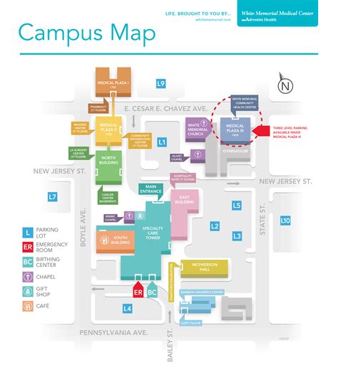 Usa Children's And Women's Hospital Map - Women Guides