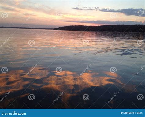 Lake Geneva Sunset stock image. Image of seagulls, clouds - 53666839