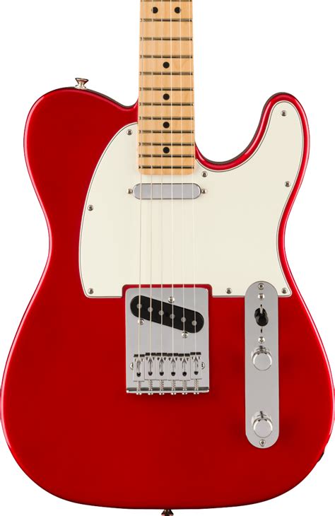 Fender Player Telecaster MN Electric Guitar in Candy Apple Red - Andertons Music Co.