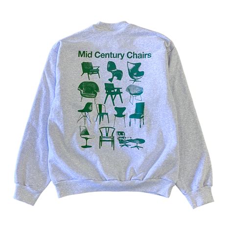 Mid Century Chairs Crewneck Sweatshirt – Karipun