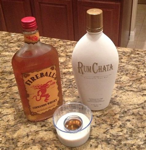 rumchata fireball pudding shots