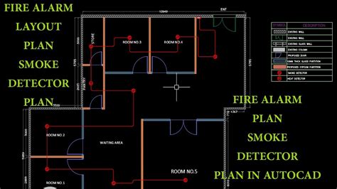 Fire Alarm System Office Building In Autocad Cad Kb Bibliocad Fire Alarm Fire | sexiezpix Web Porn