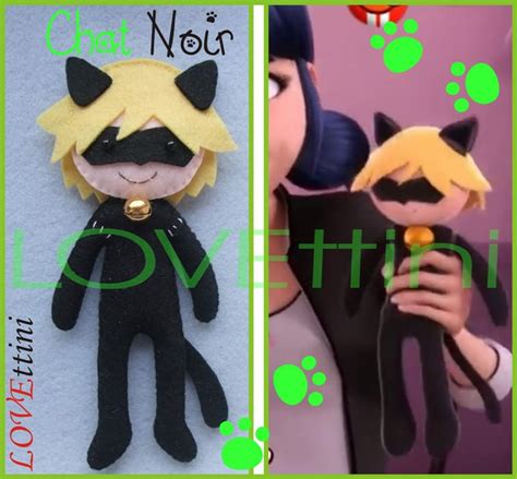 New Chat Noir plush by LOVEttini on DeviantArt