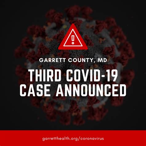 Garrett County Announces Third Positive COVID-19 Case - Garrett County Health Department