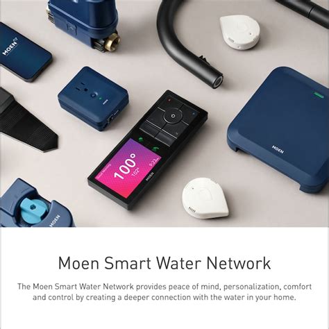 Moen Flo Smart Water Monitor 1-1/4-in to 1-1/2-in Indoor/Outdoor Smart ...