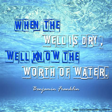 Water Quotes & Sayings - Best Quotes about Importance of Water