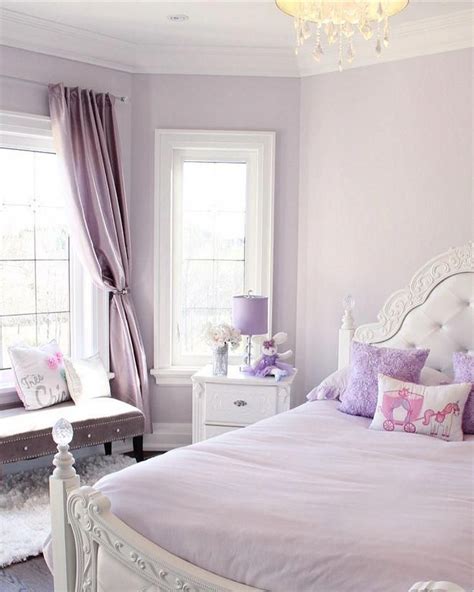 Lavender kids bedroom I was on the hunt for the perfect shade of lavender for my middle ...