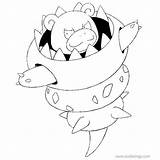 Mega Pokemon Coloring Pages Metagross  XColoringscom sketch template