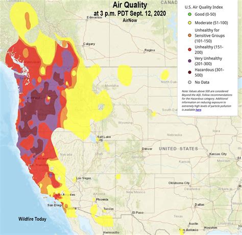 Current Air Quality Map Washington State - London Top Attractions Map