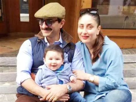 These family pictures of Saif Ali Khan and Kareena Kapoor Khan with son ...