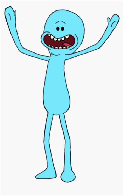 Rick And Morty Meeseeks Png, Transparent Png - kindpng