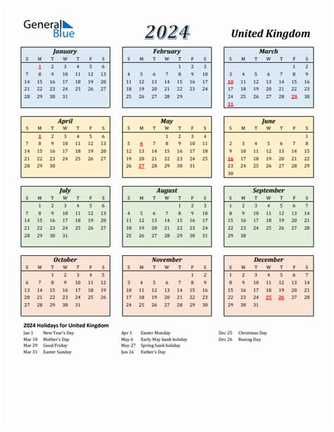 2024 Calendar Uk With Bank Holidays Printable Pdf 2019 - 2024 Calendar Sep