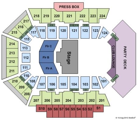 BMO Harris Bank Center Tickets and BMO Harris Bank Center Seating ...