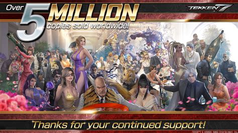 Tekken 7 Celebrates 5 Million Copies Sold With Updated Character ...