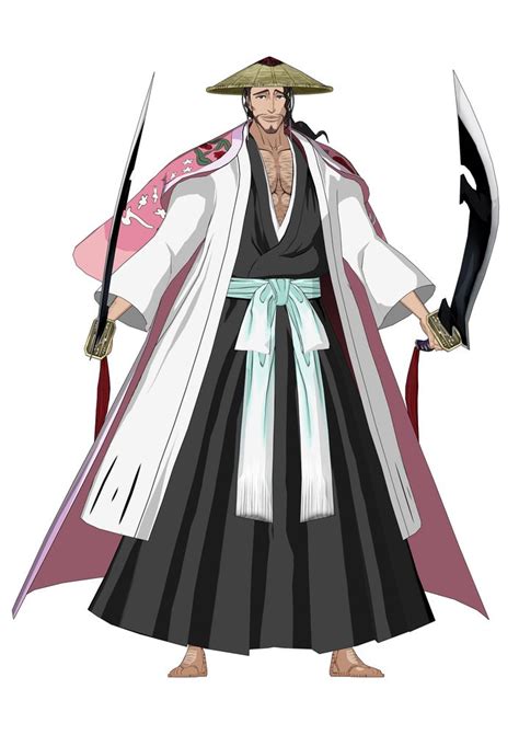 Shunsui Kyoraku Captain of 8th Division | Bleach captains, Bleach manga ...