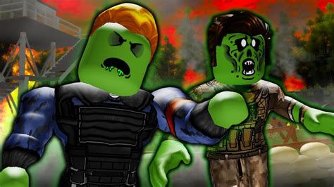 They Turned Into Zombies! A Sad Roblox Zombie Outbreak Movie - YouTube