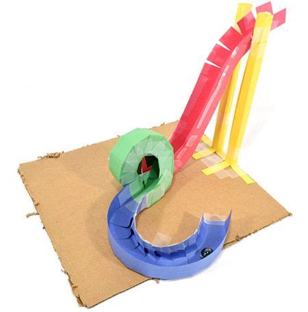 Build a Paper Roller Coaster | STEM Activity | Paper roller coaster ...