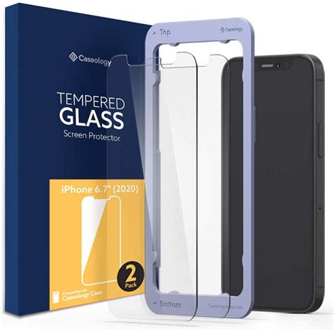 iPhone 12 Pro Max Screen Protector, Caseology Tempered Glass for Apple ...