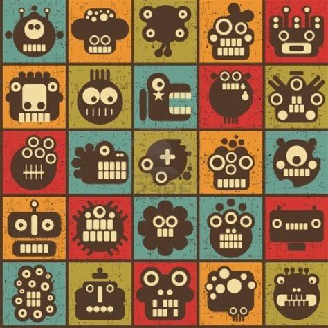 Retro Robot Wallpapers - Wallpaper Cave