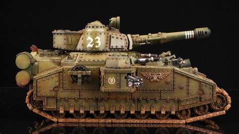 How to paint Banebade Tank Imperial Guard? | Warhammer 40k | BuyPainted ...