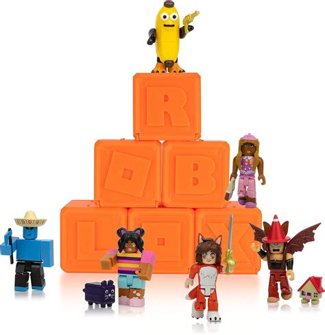 Amazon.com: Roblox Celebrity Collection - Series 8 Mystery Figure 6 Pack [Includes 6 Exclsuive ...