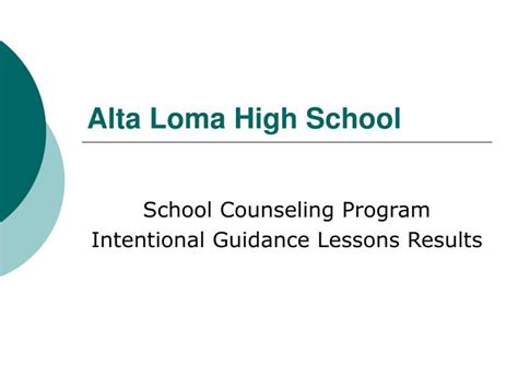 PPT - Alta Loma High School PowerPoint Presentation, free download - ID:1237385