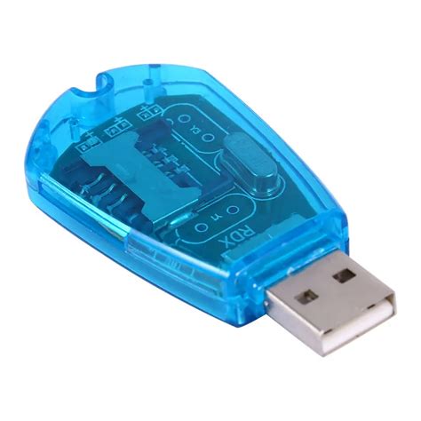 SIM Card Reader USB Cellphone Standard Copy Cloner Writer SMS Backup GSM/CDMA+CD Support Windows ...