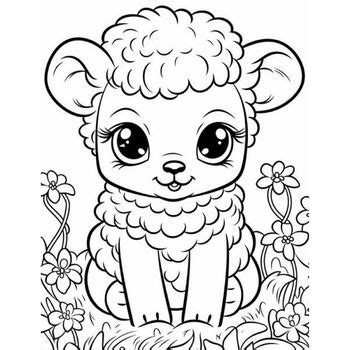 Cute Animals Coloring Pages For kids by Art room - Coloring With Anas