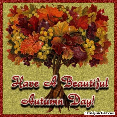 Have a Beautiful Autumn Day! animated autumn leaves fall gif fall greeting autumn greeting ...