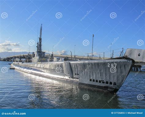 USS Bowfin, Pearl Harbor Located On The Island Of Oahu Editorial Photo ...