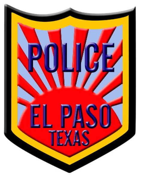 The El Paso Police Department Patch - DIGIE