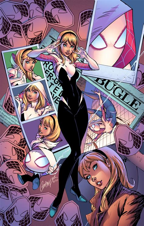 Spider Gwen by J. Scott Campbell | Spider gwen comics, Spider gwen, Spider gwen art