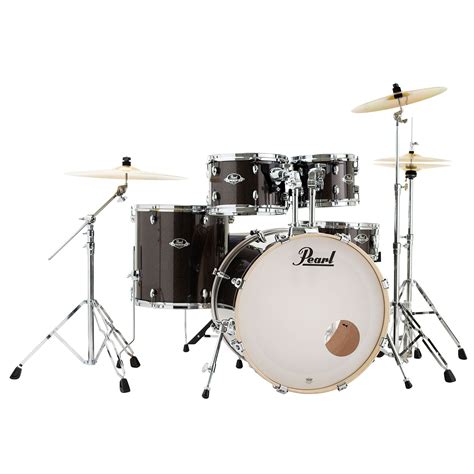 Pearl Roadshow Complete 4-pc Drum Set W/Hardware And Cymbals Aqua Blue ...