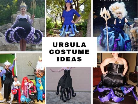 DIY Ursula Costume Ideas - How To Make Ursula Costume The Easy Way ⋆ ...