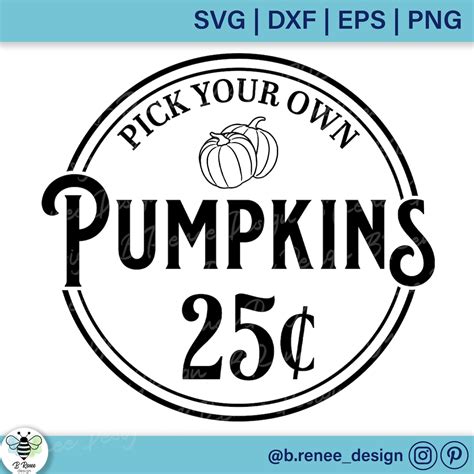 Pumpkin Patch Sign SVG Fall Sign SVG Pumpkin Cut File - Etsy