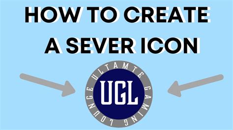 How to create a Discord Server Icon - YouTube