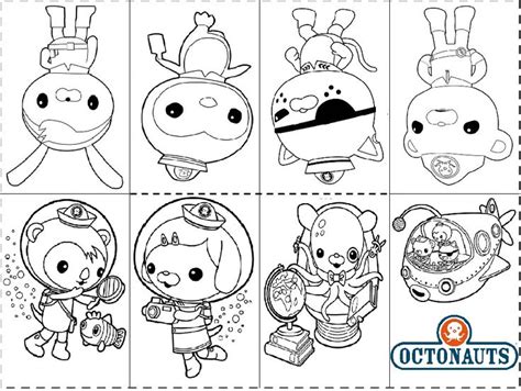 Octonauts Mini colouring book I'm using this in the treat bag with some colouring crayons for my ...